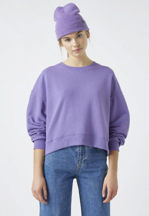 

Свитшот Pull&Bear, Фиолетовый, Join Life