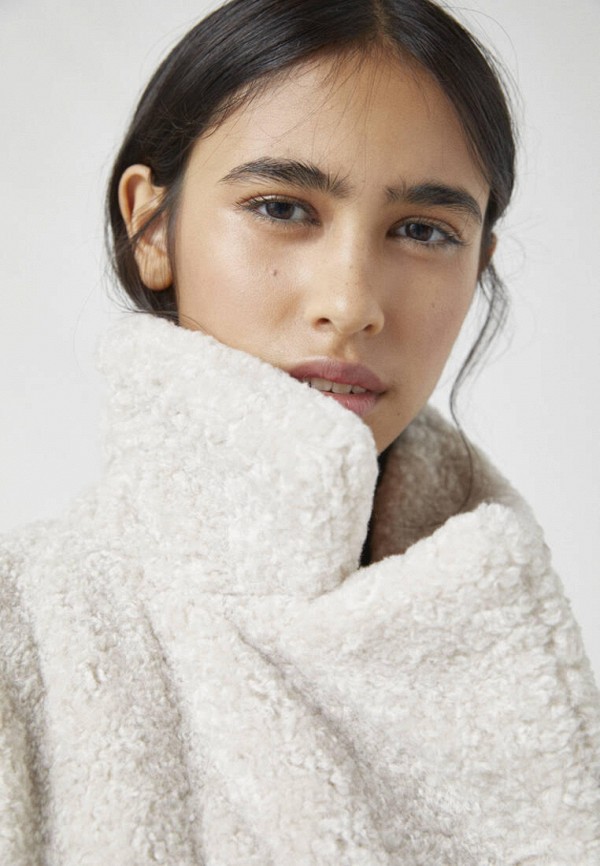 

Шуба Pull&Bear, Белый