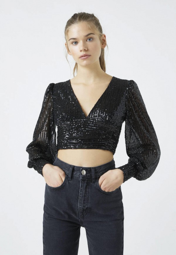 

Топ Pull&Bear, Черный