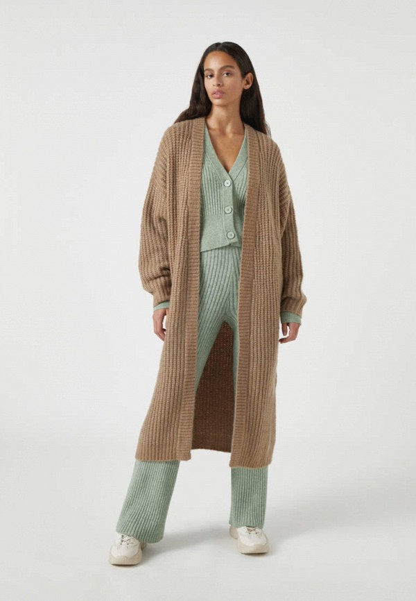 

Кардиган Pull&Bear, Коричневый, Join Life