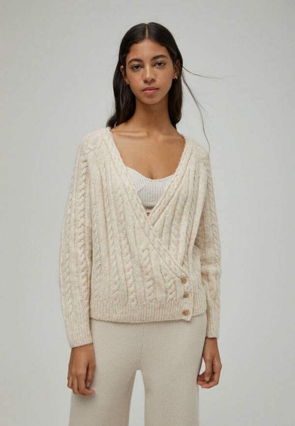 

Кардиган Pull&Bear, Бежевый, Join Life