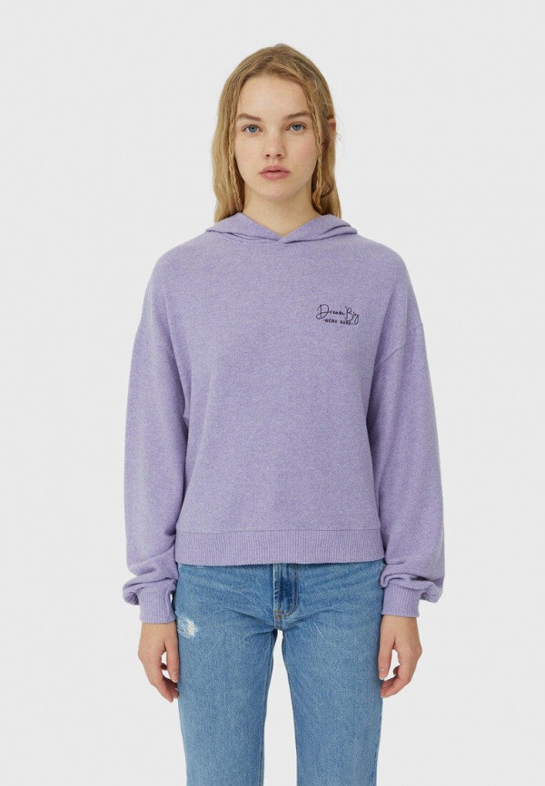 

Худи Stradivarius, Фиолетовый