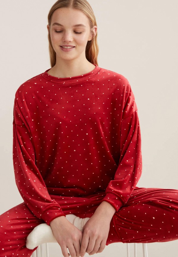 

Свитшот домашний Oysho, Красный