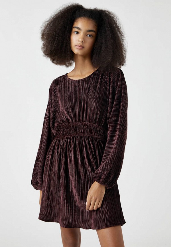 

Платье Pull&Bear, Бордовый
