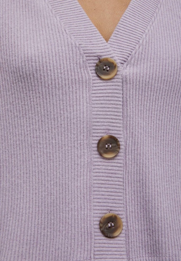 Кардиган Pull&Bear цвет фиолетовый  Фото 4