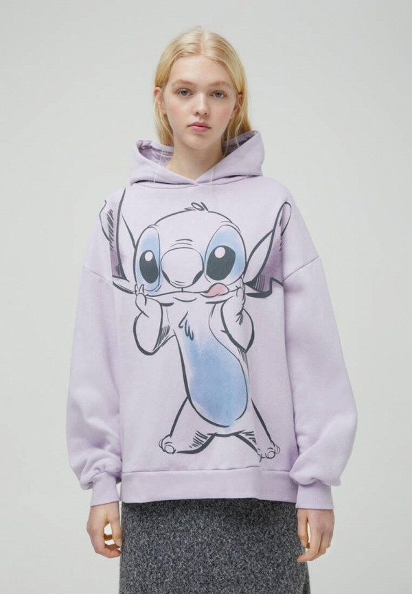 

Худи Pull&Bear, Фиолетовый, DISNEY, Join Life