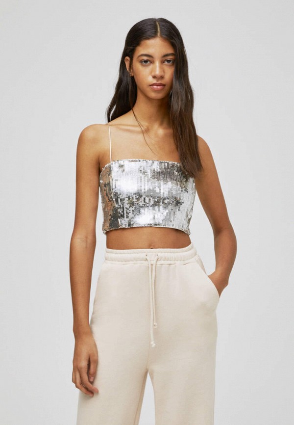 

Топ Pull&Bear, Серый