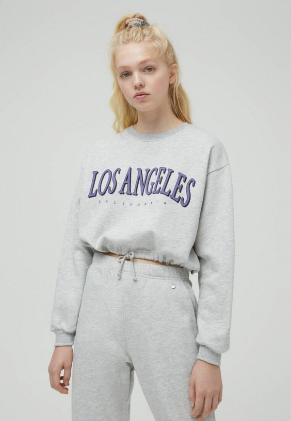 

Свитшот Pull&Bear, Серый