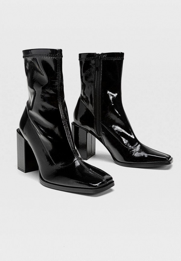 

Ботильоны Stradivarius, Черный