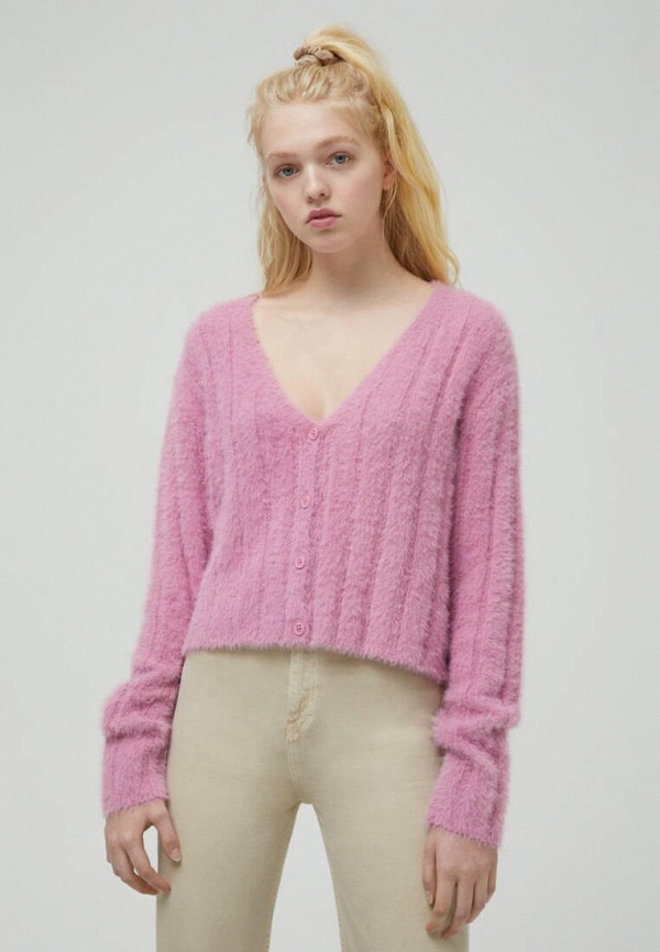 

Кардиган Pull&Bear, Розовый