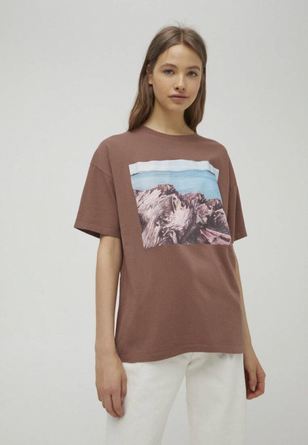 

Футболка Pull&Bear, Коричневый