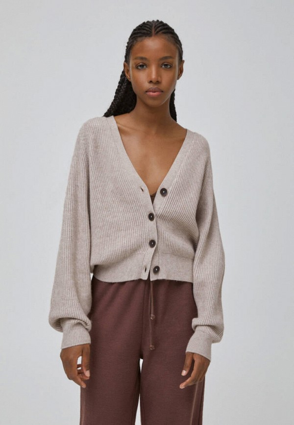 

Кардиган Pull&Bear, Бежевый