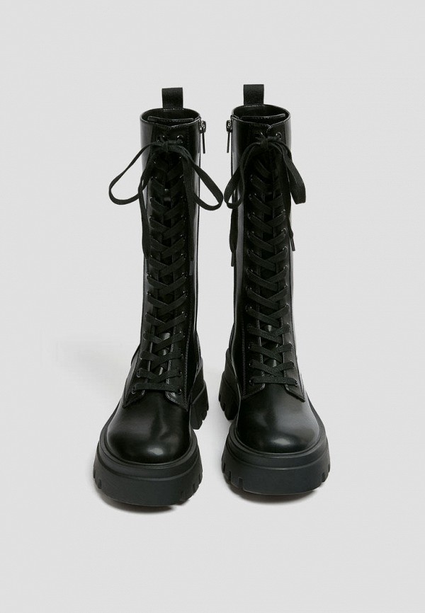 Ботинки Pull&Bear цвет черный  Фото 2