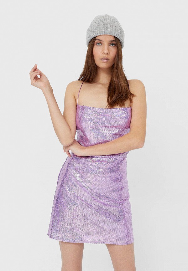

Платье Stradivarius, Фиолетовый