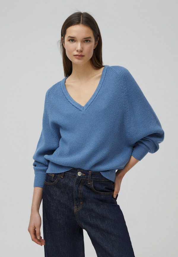 

Пуловер Pull&Bear, Синий