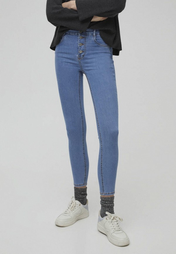 

Джинсы Pull&Bear, Синий, PUSH UP Join Life