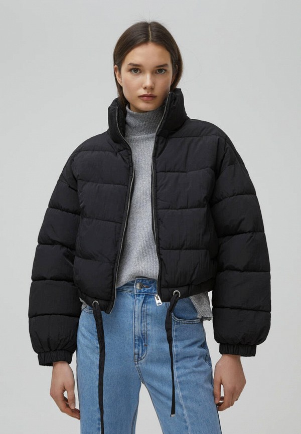

Куртка утепленная Pull&Bear, Черный