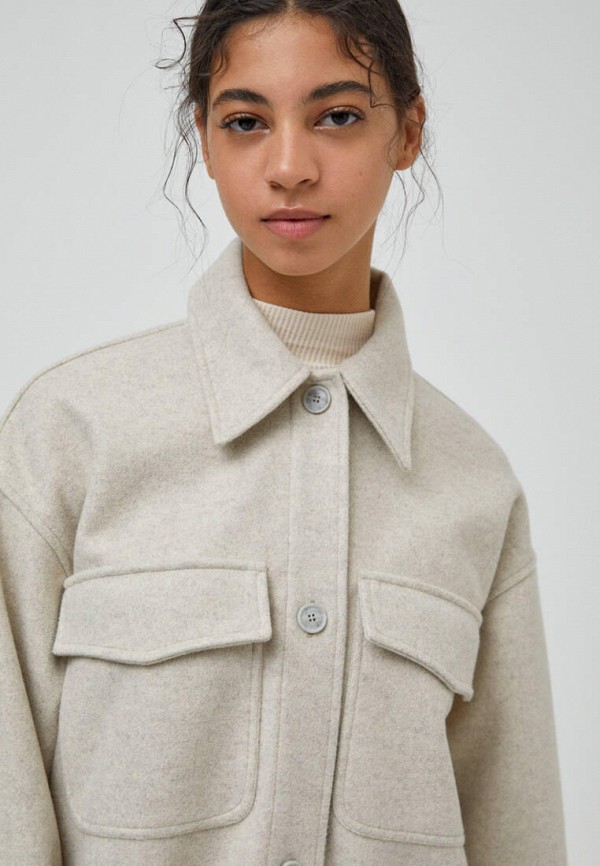 

Куртка Pull&Bear, Бежевый