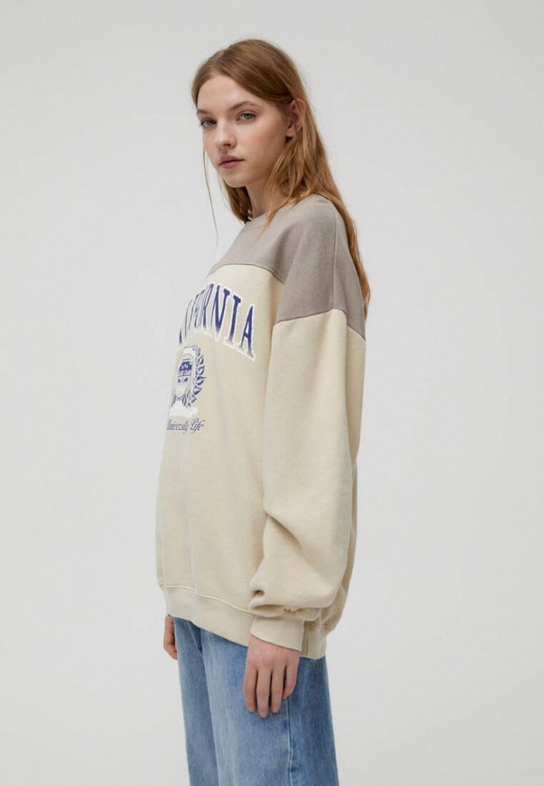

Свитшот Pull&Bear, Бежевый