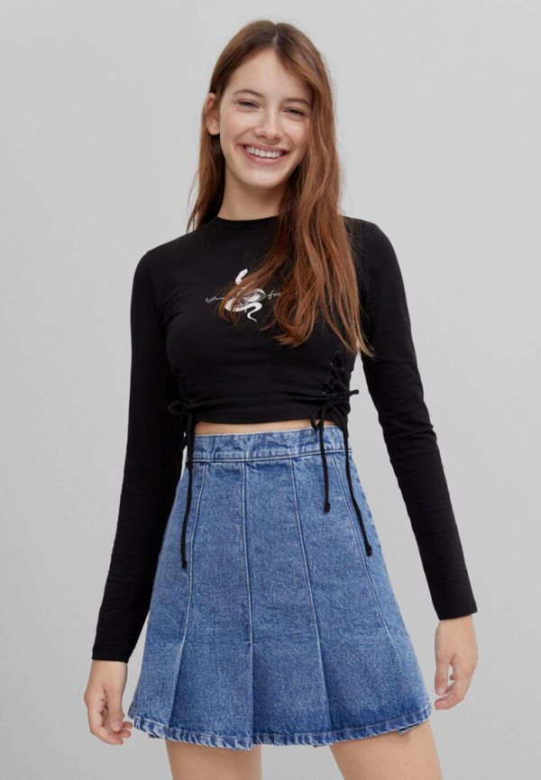 фото Юбка джинсовая bershka
