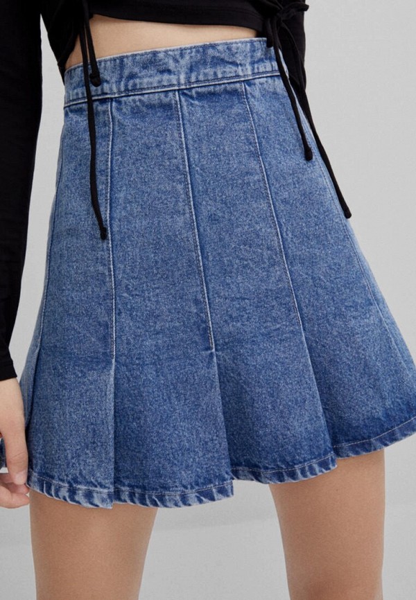 фото Юбка джинсовая bershka