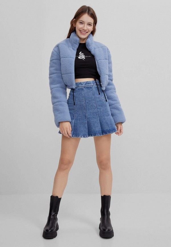 фото Юбка джинсовая bershka