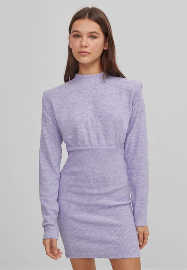Платье Bershka цвет фиолетовый 