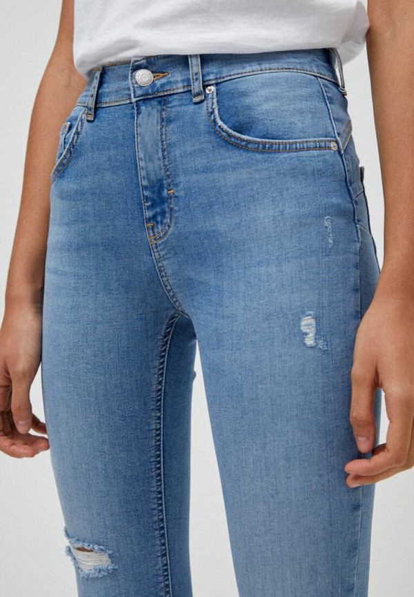 

Джинсы Pull&Bear, Синий, PUSH UP Join life