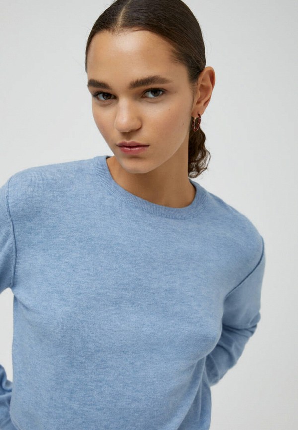 

Джемпер Pull&Bear, Голубой, Join life