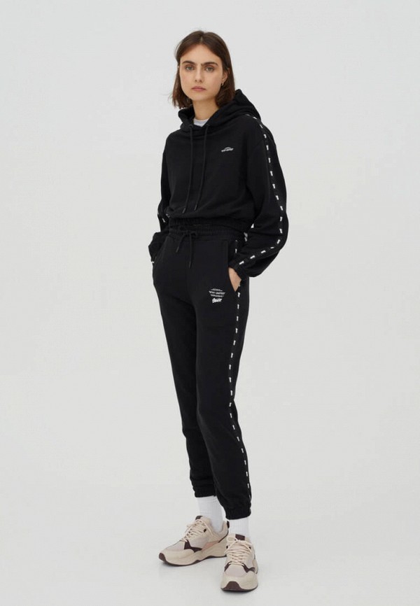 

Худи Pull&Bear, Черный, Join Life