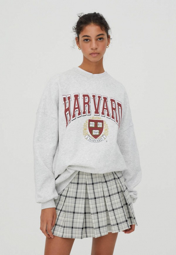 

Свитшот Pull&Bear, Серый