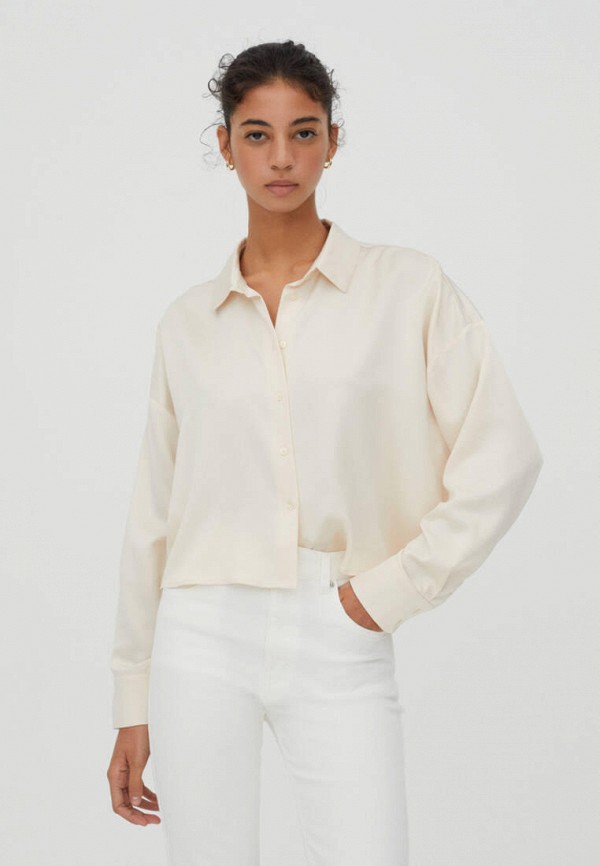 

Блуза Pull&Bear, Бежевый, Join life