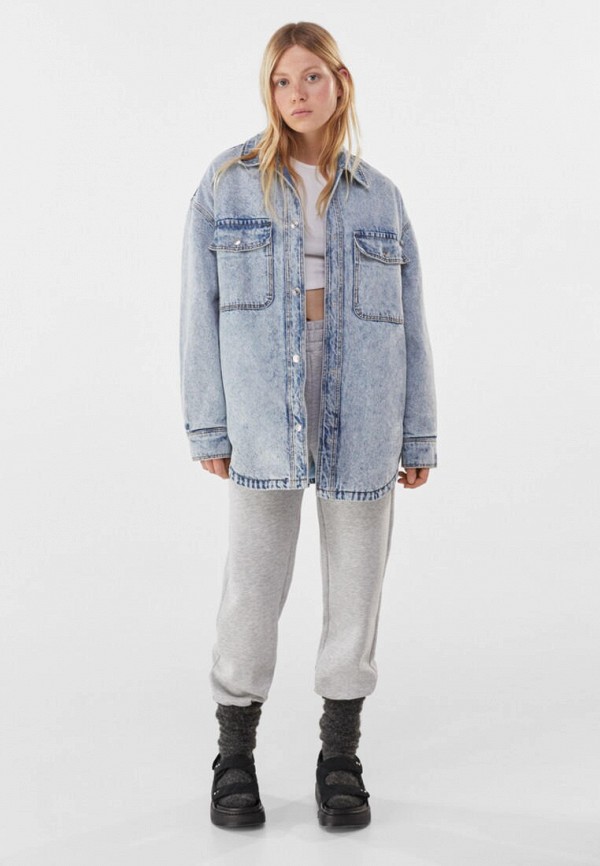 фото Куртка джинсовая bershka