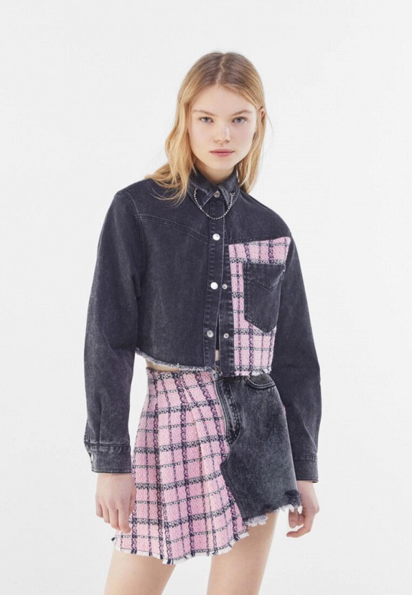 фото Куртка джинсовая bershka