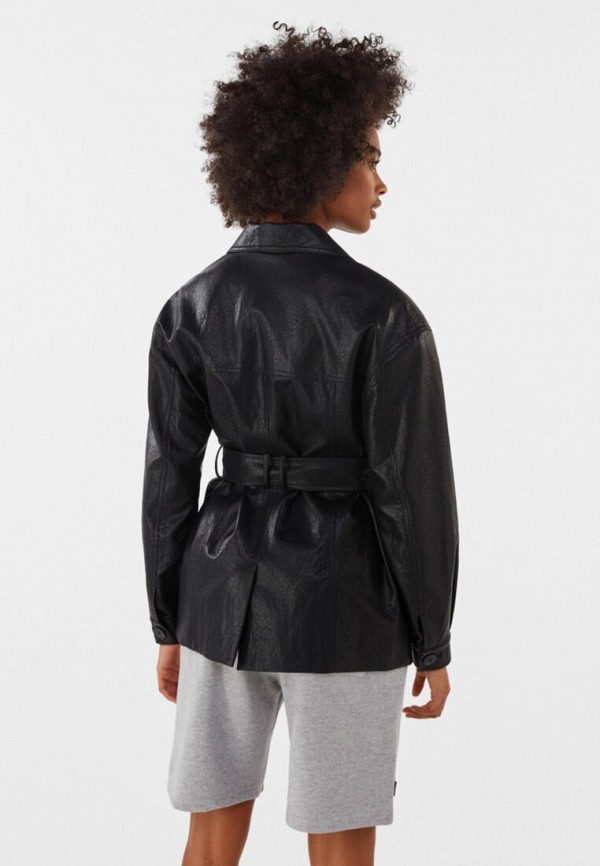 фото Куртка кожаная bershka