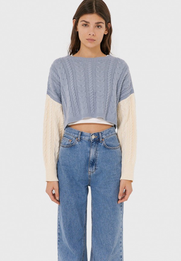 

Топ Stradivarius, Голубой