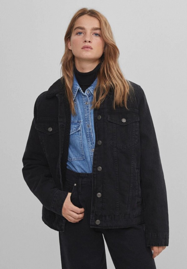 фото Куртка джинсовая bershka