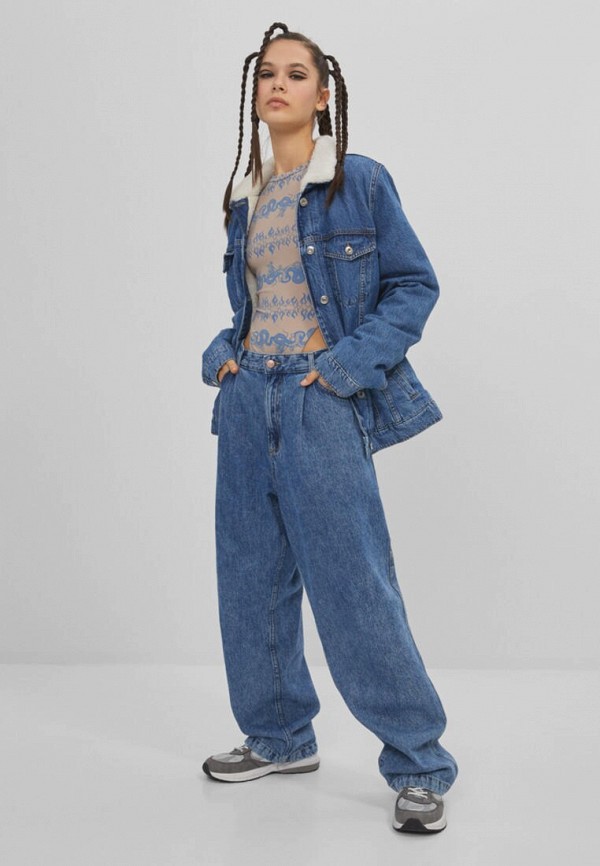фото Куртка джинсовая bershka