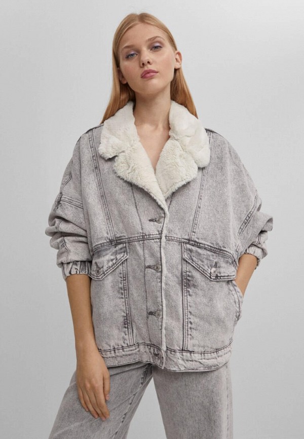фото Куртка джинсовая bershka