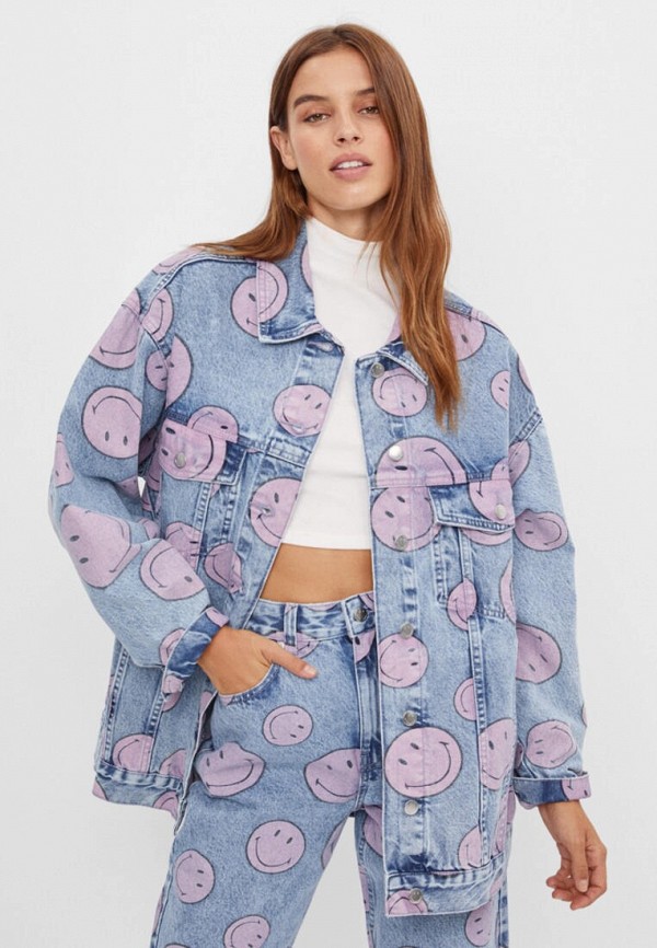 фото Куртка джинсовая bershka