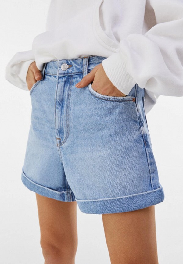фото Шорты джинсовые bershka