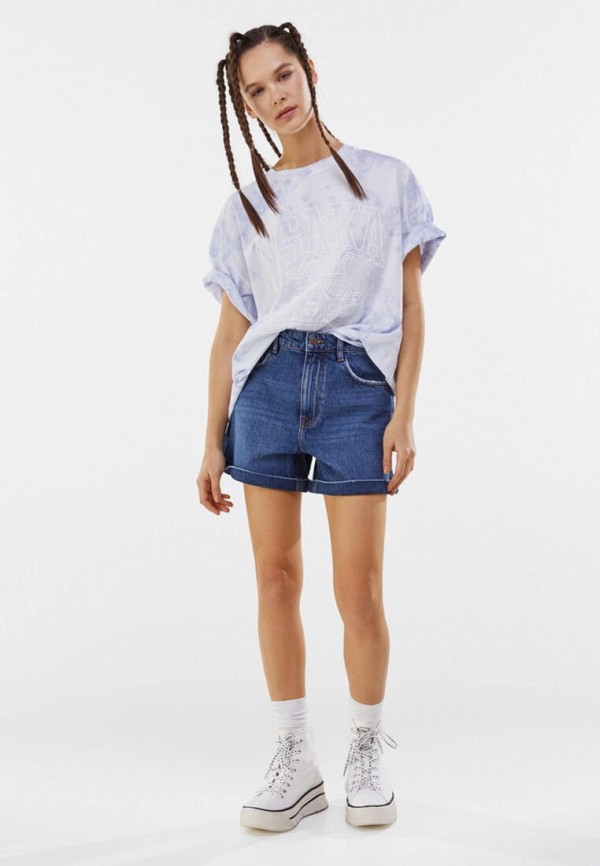 фото Шорты джинсовые bershka