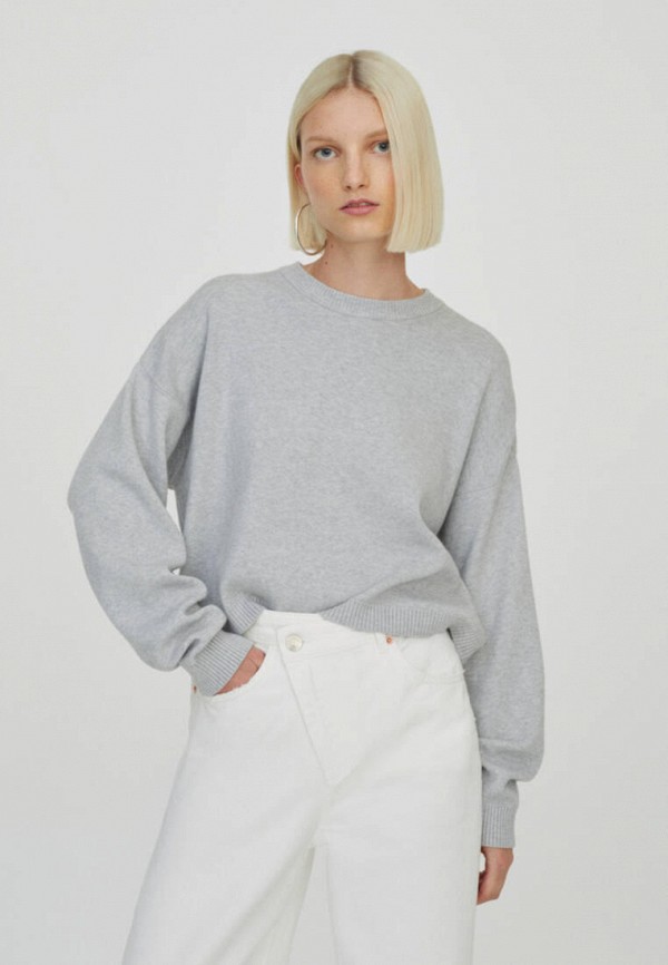 

Джемпер Pull&Bear, Серый, Join life