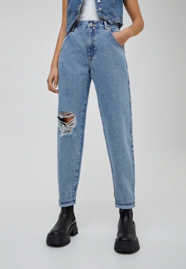 

Джинсы Pull&Bear, Голубой, Join Life