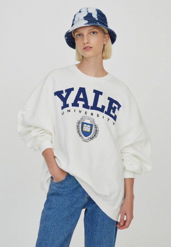 

Свитшот Pull&Bear, Белый