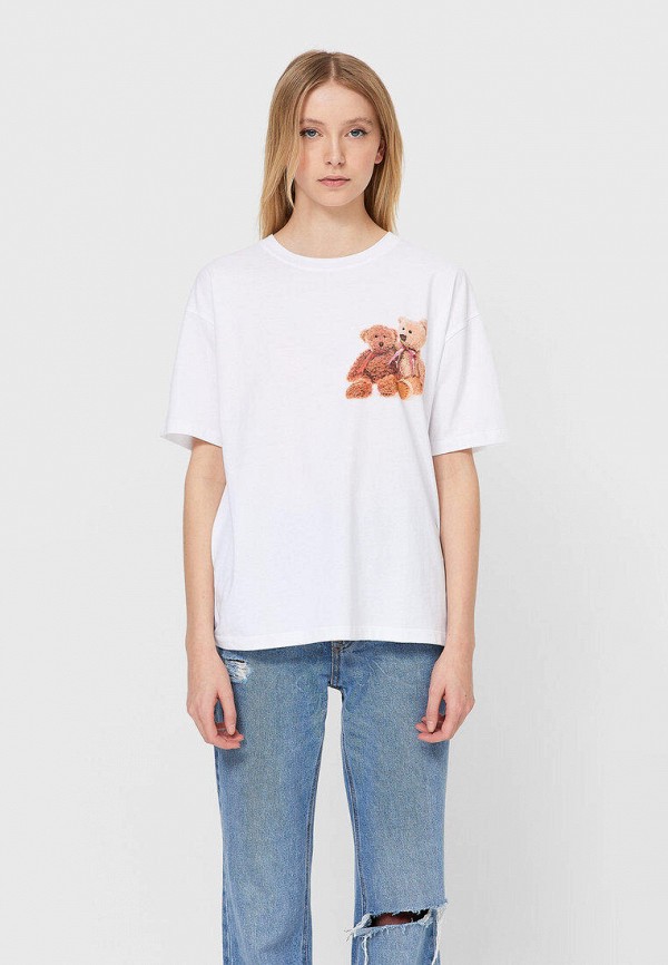 

Футболка Stradivarius, Белый
