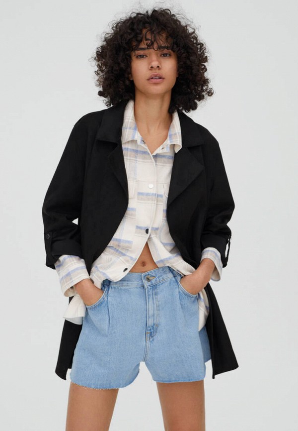 фото Куртка кожаная pull&bear