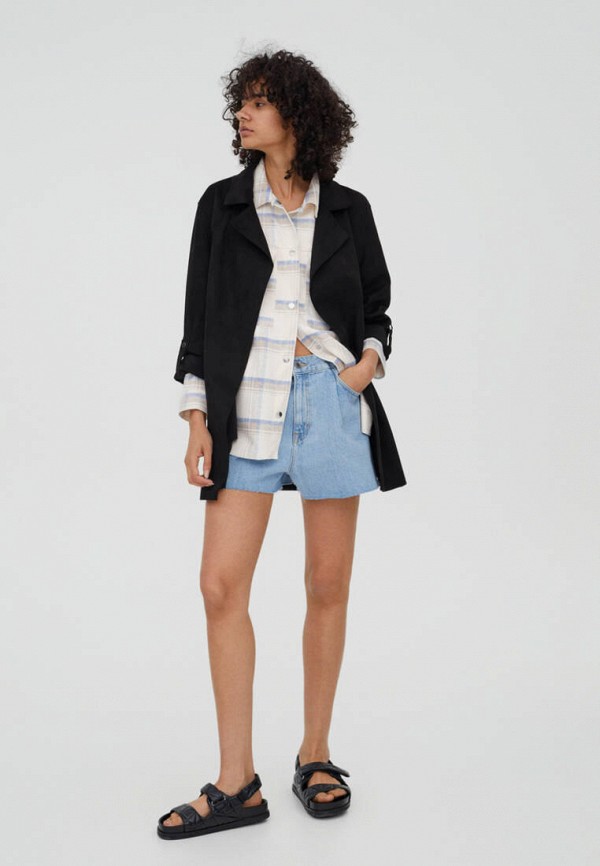 фото Куртка кожаная pull&bear