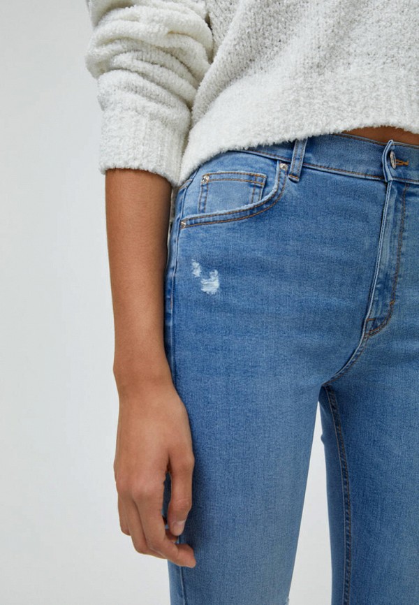 

Джинсы Pull&Bear, Синий, SKINNY MID WAIST Join Life