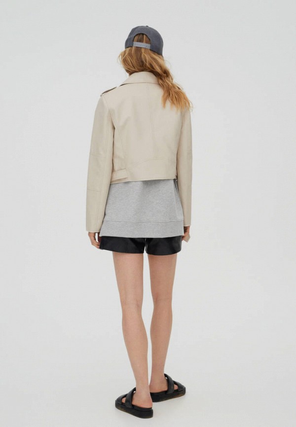 фото Куртка кожаная pull&bear
